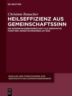 cover image of Heilseffizienz aus Gemeinschaftssinn